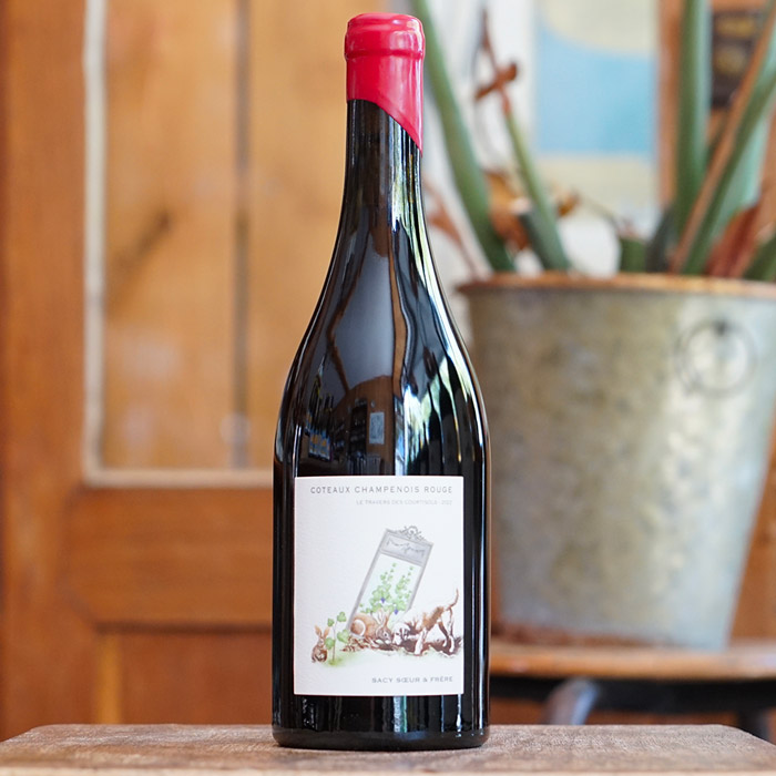 Coteaux Champenois Rouge Le Travers des Courtisols 2022 - Champagne Sacy Soeur & Frère