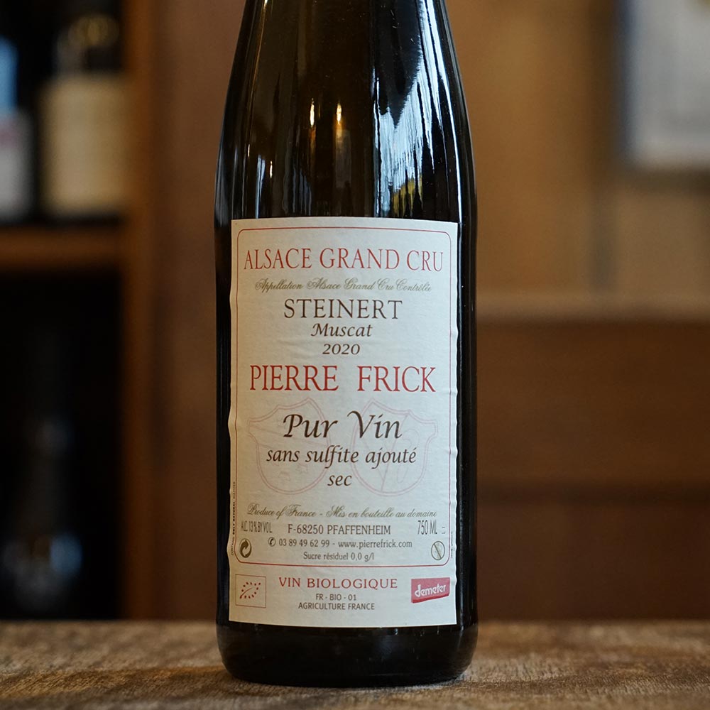 Muscat Grand Cru Steinert 2020 - Pierre Frick
