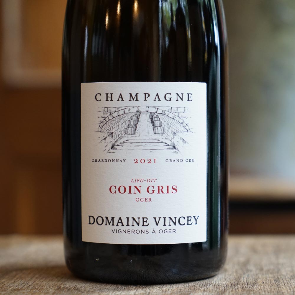 Lieu-Dit "Coin Gris" Oger Grand Cru 2021 - Domaine Vincey