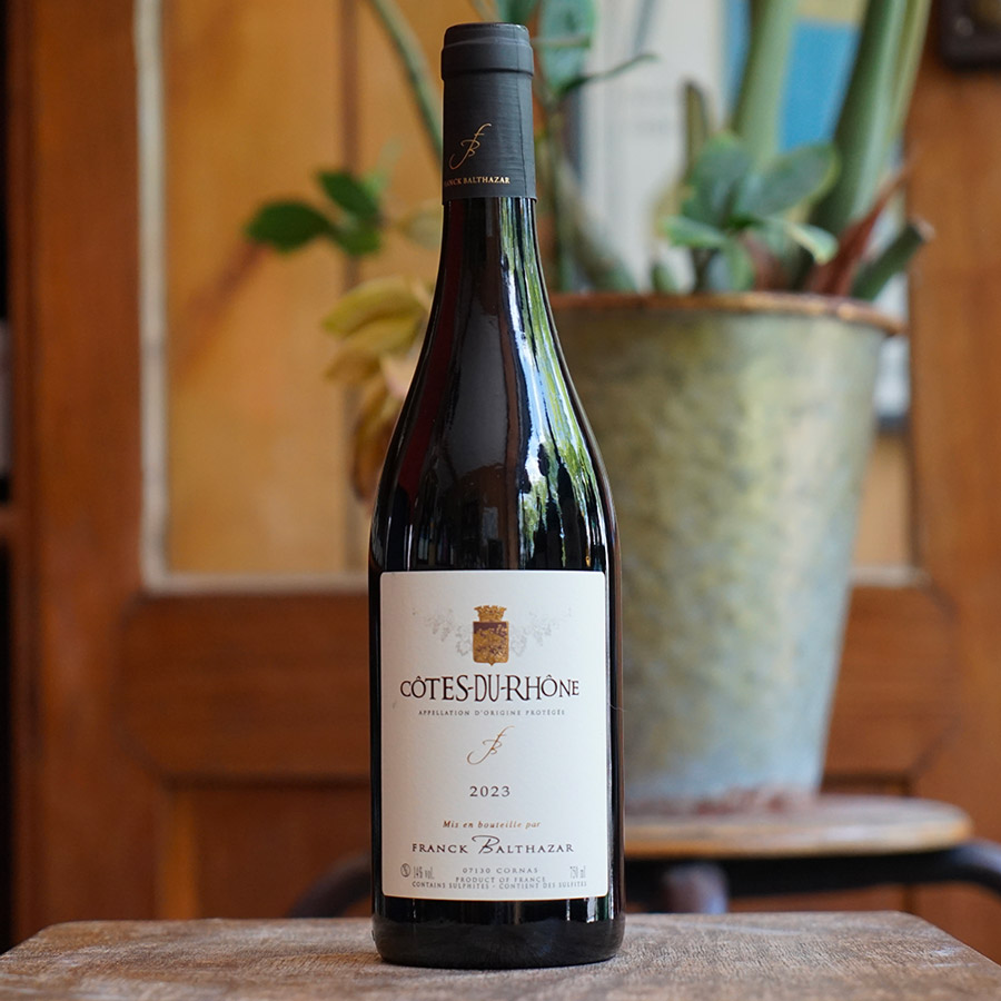 Côtes du Rhône Rouge 2023 - Franck Balthazar