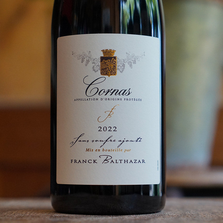 Cornas "Sans Soufre Ajouté" 2022 - Franck Balthazar