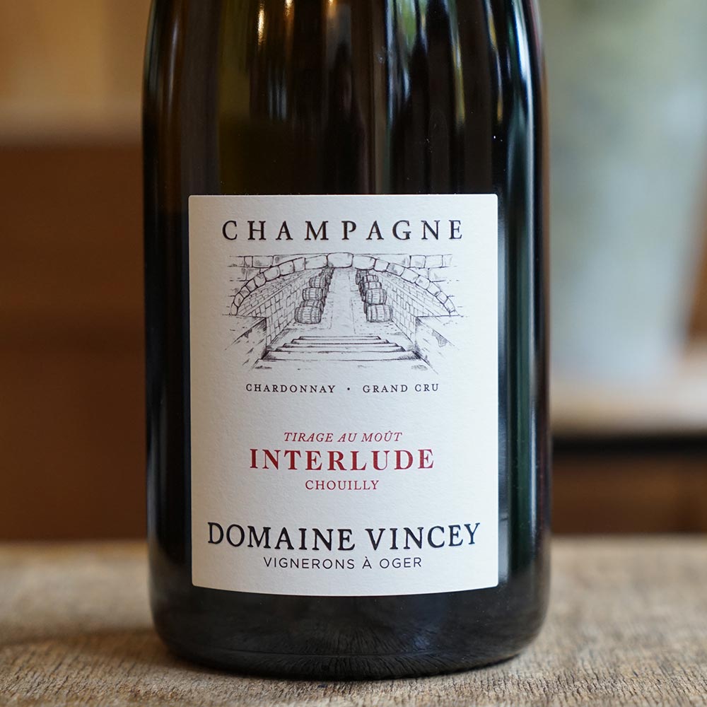 Interlude n°4 Tirage au Moût Chouilly Grand Cru base 2022 - Domaine Vincey