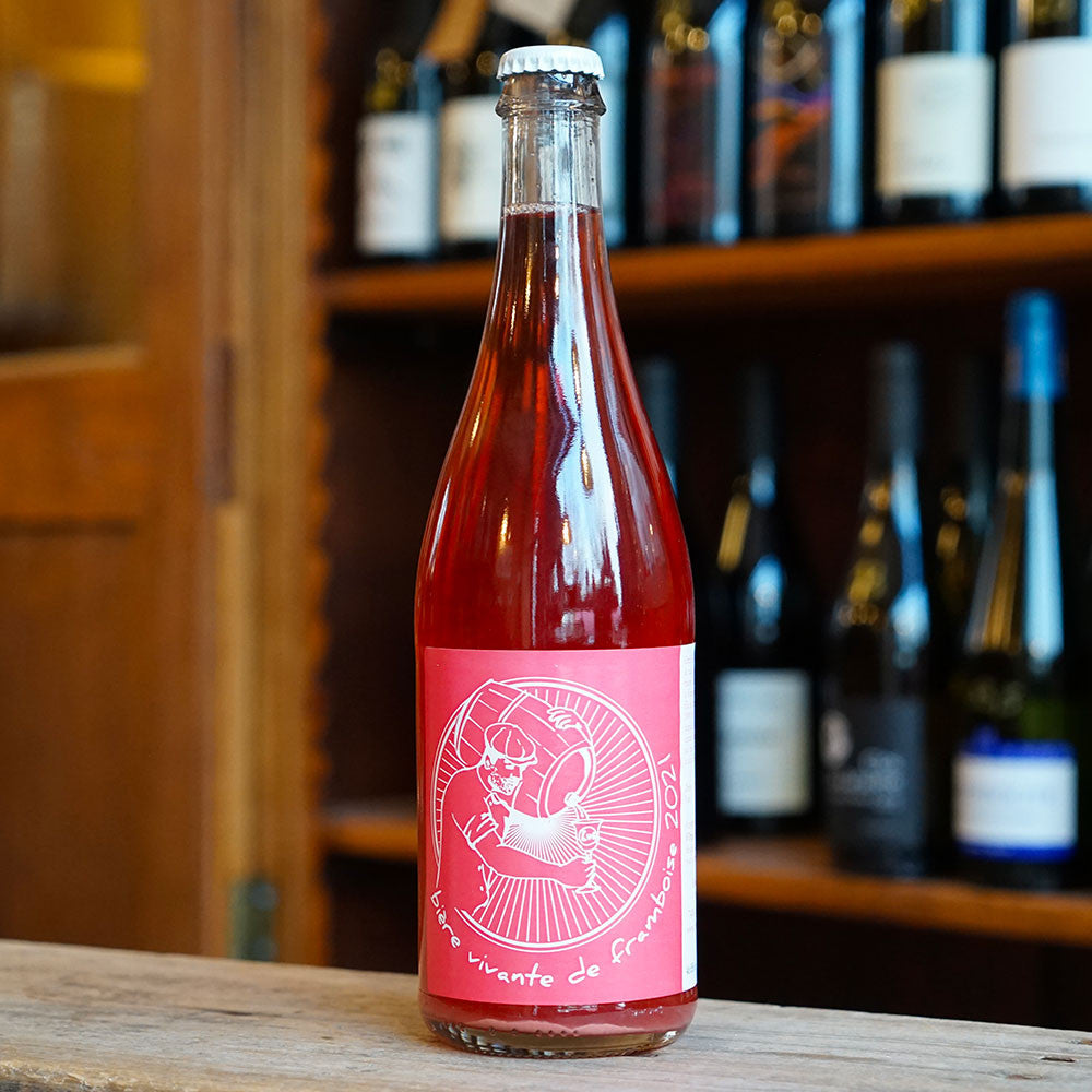 Bière vivante Framboise 75cl - Brasserie des Voirons