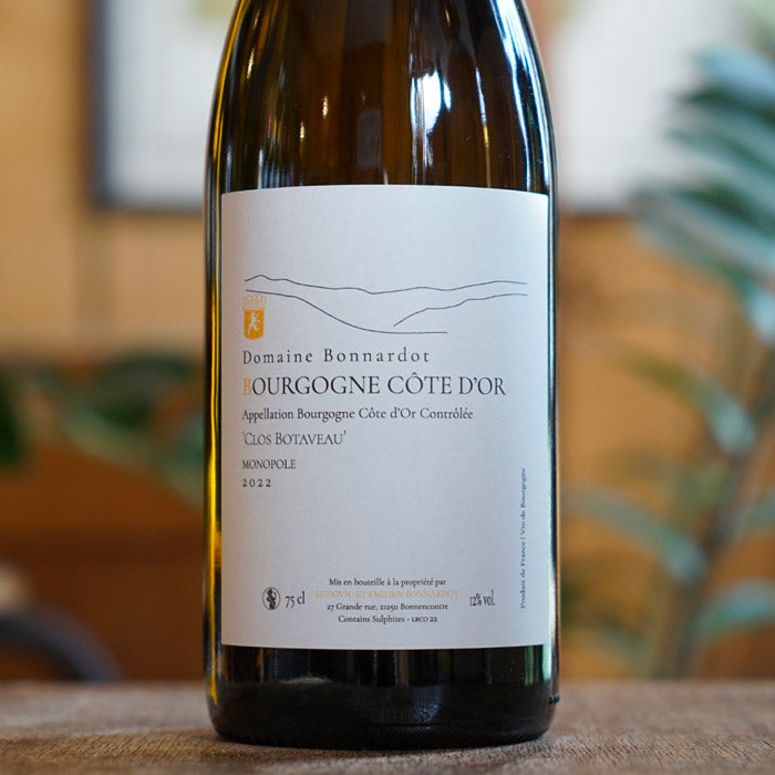 Bourgogne Côte d'Or "Clos Botaveau" 2022 - Domaine Bonnardot