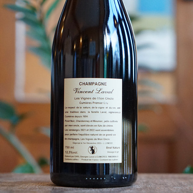 "Les vignes de mon Oncle" Cumières 1er Cru - Georges Laval