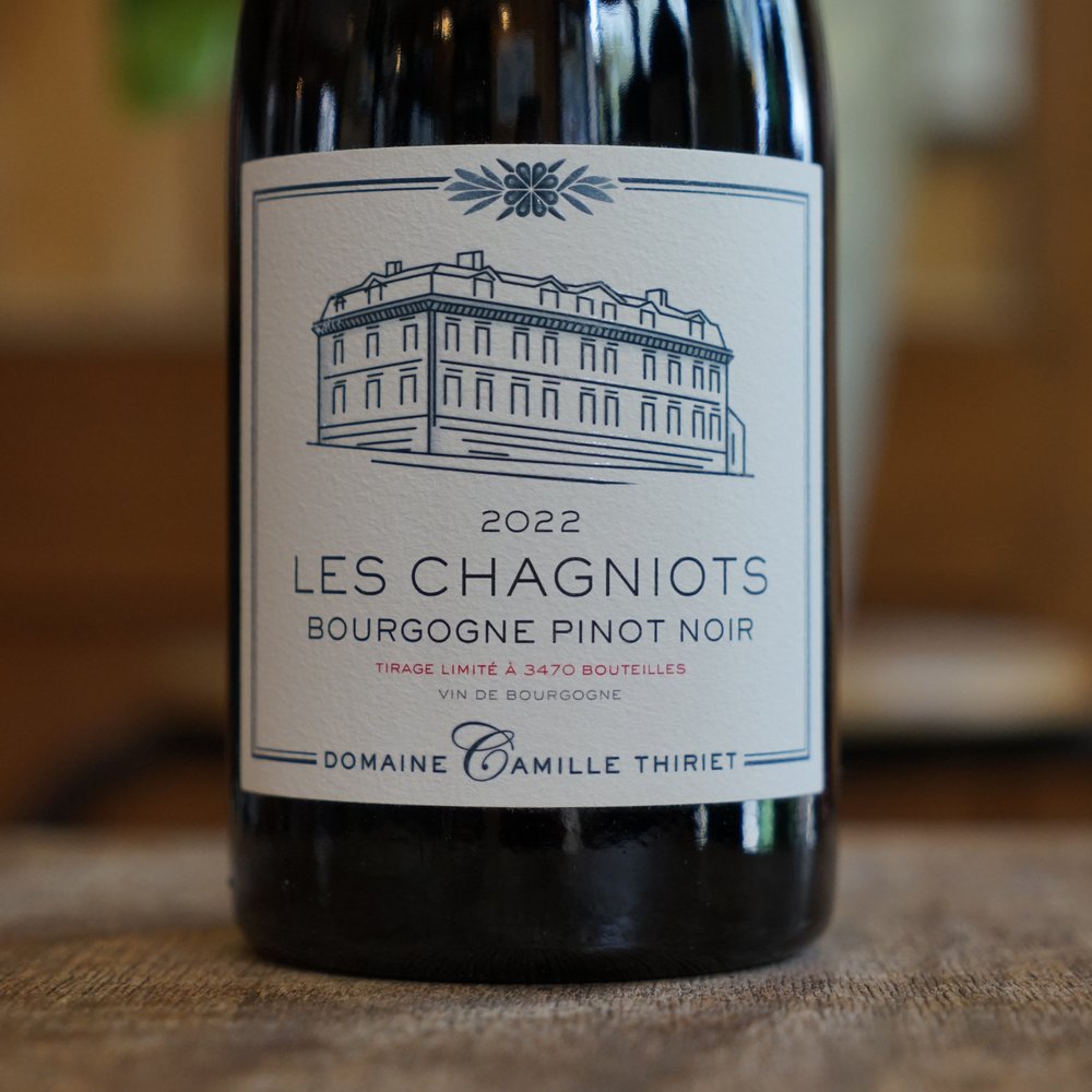 Bourgogne Rouge "Chagniots" 2022 - Camille Thiriet