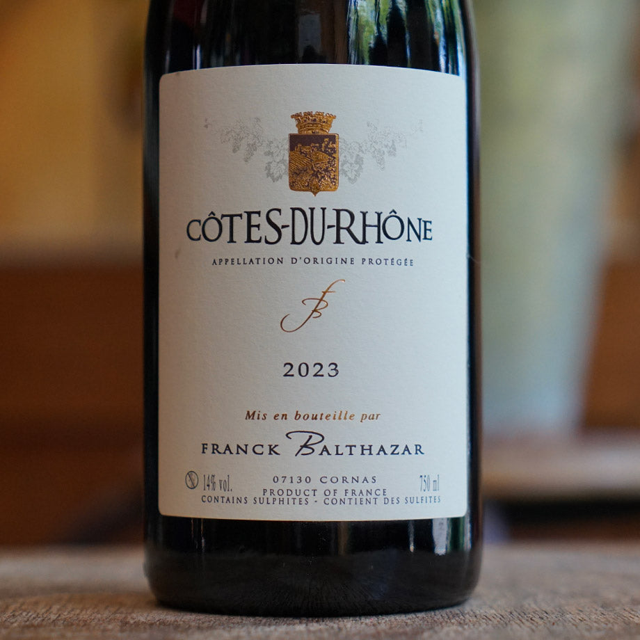Côtes du Rhône Rouge 2023 - Franck Balthazar