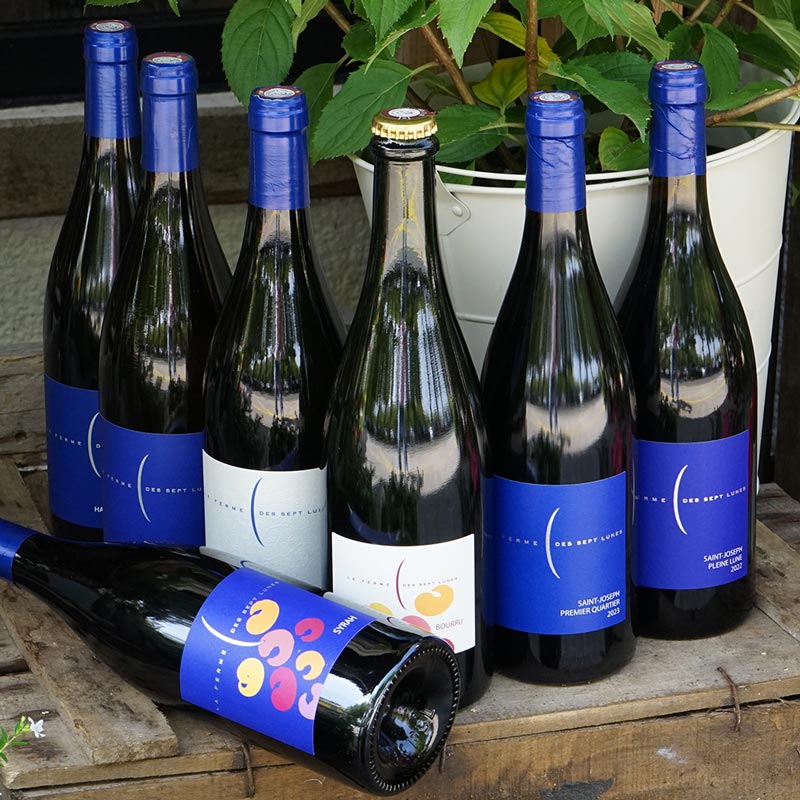 Saint Joseph Blanc "Lune Rousse" 2023 - La Ferme des 7 Lunes