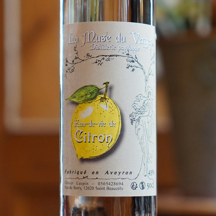 Eaux de vie Citron - La Muse Du Verger