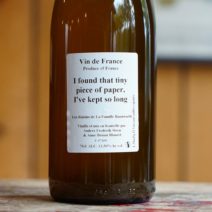 I found that tiny piece of paper, I’ve kept so long 2023 - Anders Frederik Steen et Anne Bruun Blauert