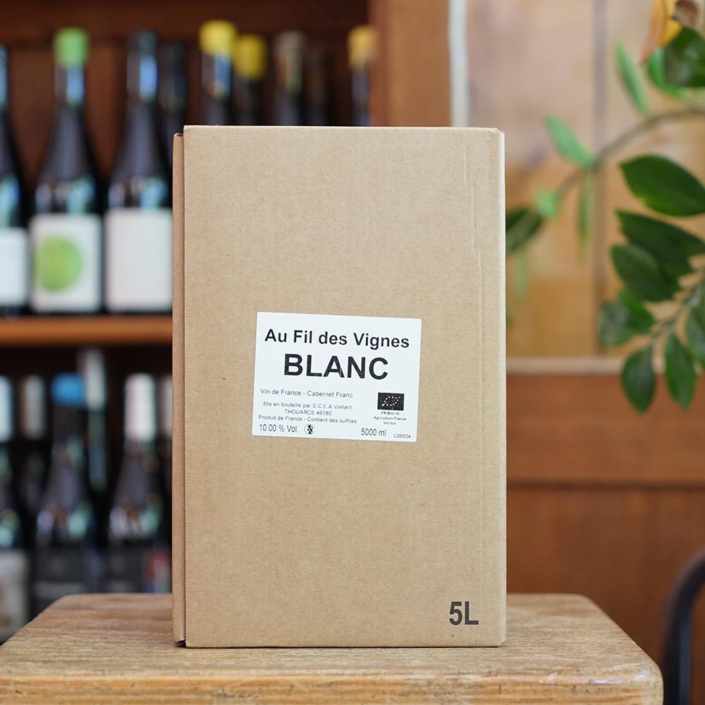 BIB Au Fil des Vignes  Blanc 5L - Les Grandes Vignes
