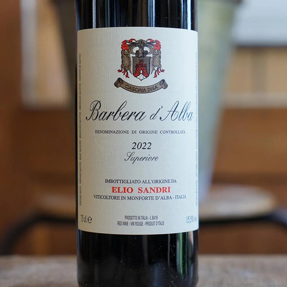 Barbera d'Alba "Superiore" 2022 - Elio Sandri